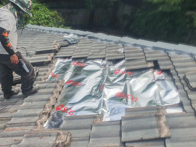 งานเปลี่ยนฉนวนกันความร้อน หรือติดตั้งใหม่