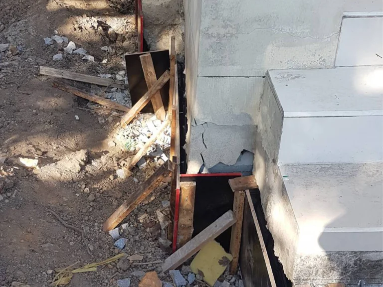 งานแก้ไข้พื้นทรุดตัว หรือแตกร้าว