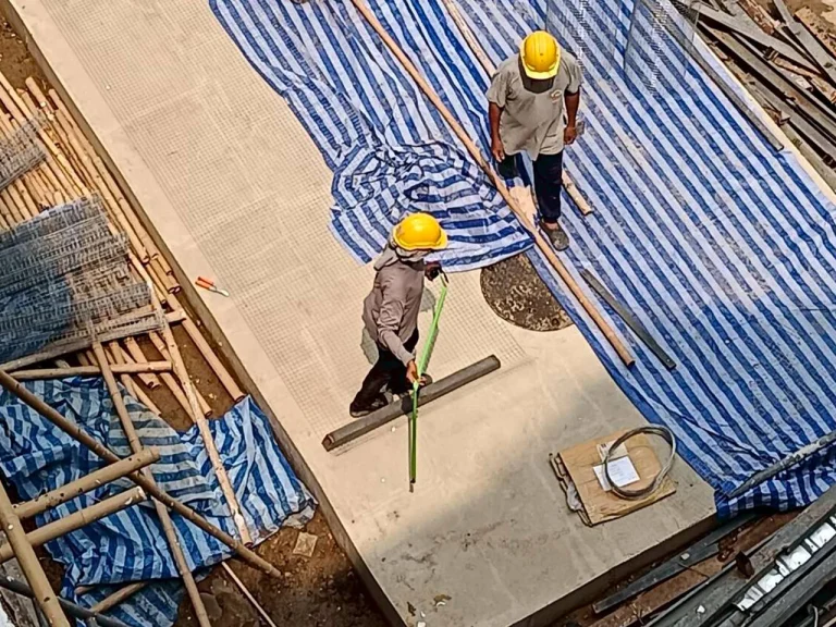 ติดตั้งตาข่ายกันนก